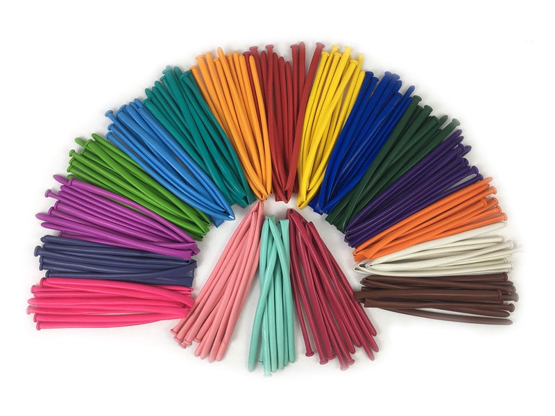 KADBANER 260Q Long Balloons 100-Pack latex balloons,Graduation, Wedding,Reunion Party, Birthday - Image 1